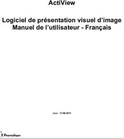 ActiView Logiciel de pr&eacute;sentation visuel d'image Manuel de l'utilisateur - Fran&ccedil;ais