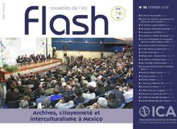 Flashnouvelles de l'ica - Archives, citoyenneté et interculturalisme à Mexico - International ...