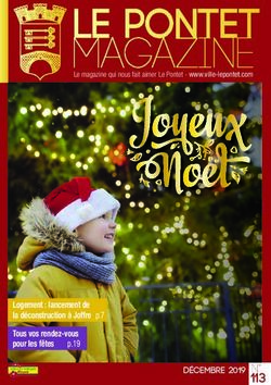 LE PONTET - Logement : lancement de la d&eacute;construction &agrave; Joffre p.7 Tous vos rendez-vous pour les f&ecirc;tes - Ville du Pontet