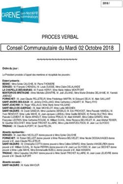 PROCES VERBAL Conseil Communautaire du Mardi 02 Octobre 2018 - Saint ...