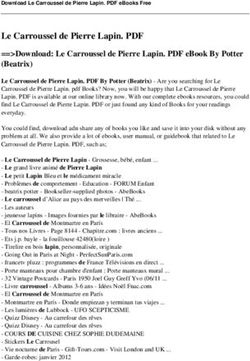 Le Carroussel de Pierre Lapin. PDF