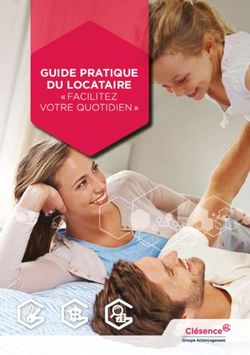 GUIDE PRATIQUE DU LOCATAIRE