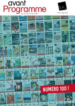 Programme avant - Numéro 100 ! - Société Française du Livre