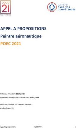 APPEL A PROPOSITIONS POEC 2021 - Peintre a&eacute;ronautique