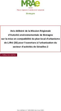 Avis d&eacute;lib&eacute;r&eacute; de la Mission R&eacute;gionale d'Autorit&eacute; environnementale de Bretagne sur la mise en compatibilit&eacute; du plan local d'urbanisme de Liffr&eacute; ...