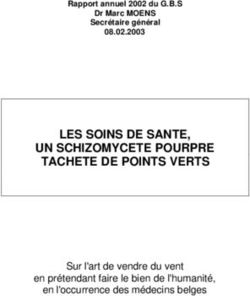 LES SOINS DE SANTE, UN SCHIZOMYCETE POURPRE TACHETE DE POINTS VERTS - Sur l'art de vendre du vent en pr&eacute;tendant faire le bien de l'humanit&eacute;, en ...