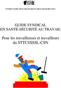 Pour les travailleuses et travailleurs du STTCSSSSL-CSN - GUIDE SYNDICAL EN SANTÉ-SÉCURITÉ AU TRAVAIL