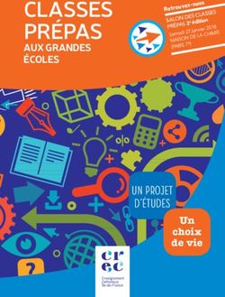 CLASSES PRÉPAS AUX GRANDES ÉCOLES - Un projet d'études - CPGE enseignement catholique francilien