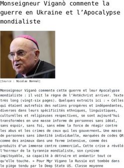 Monseigneur Vigan&ograve; commente la guerre en Ukraine et l'Apocalypse mondialiste