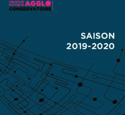 SAISON 2019-2020 couv - Cité de la Musique de Romans