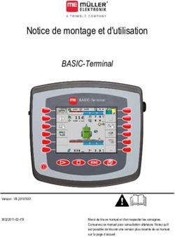Notice de montage et d'utilisation - BASIC-Terminal - HERBERT DAMMANN ...