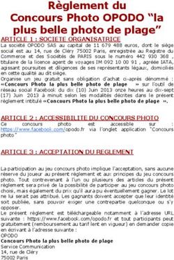 Règlement du Concours Photo OPODO "la plus belle photo de plage"