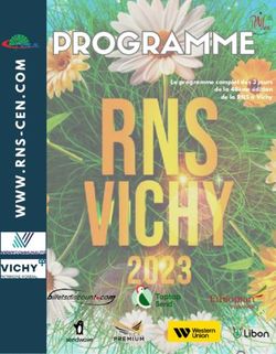 PROGRAMME Le programme complet des 3 jours de la 48&egrave;me &eacute;dition de la RNS &agrave; Vichy