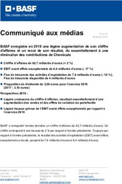 Communiqu&eacute; aux m&eacute;dias - BASF.com