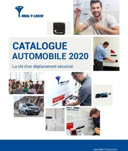 AUTOMOBILE 2020 La clé d'un déplacement sécurisé - Mul-T-Lock