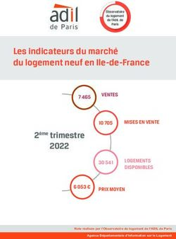 Les indicateurs du march&eacute; du logement neuf en Ile-de-France
