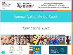 Agence Nationale du Sport Campagne 2021 - Les services de l'État à Saint-Pierre et ...