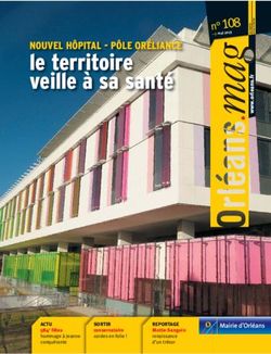 Le territoire veille à sa santé - n 108 - Orléans Métropole