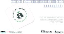 Plan marketing international 2019-2022 - Lanaudière-Mauricie, 29 mai 2019 Le Québec Authentique