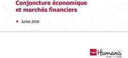 Conjoncture &eacute;conomique et march&eacute;s financiers - Juillet 2016