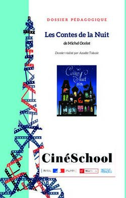 Les Contes de la Nuit - dossier pédagogique de Michel Ocelot