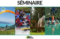 SÉMINAIRE SAISONS PRINTEMPS / ÉTÉ 2018 - Annecy Aventure