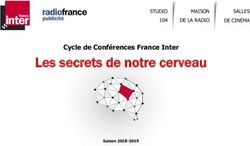 Les secrets de notre cerveau - Cycle de Conférences France Inter STUDIO MAISON - Radio France