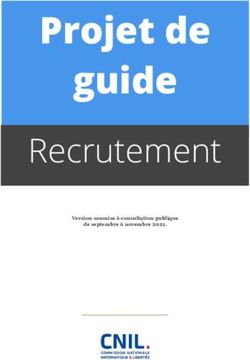 Projet de guide Recrutement - Version soumise &agrave; consultation publique de septembre &agrave; novembre 2021 - CNIL