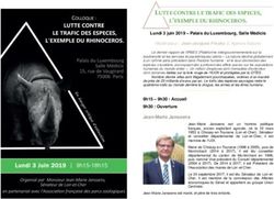 LUTTE CONTRE LE TRAFIC DES ESPECES, L'EXEMPLE DU RHINOCEROS - Faune Sauvage