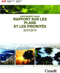 RAPPORT SUR LES PLANS ET LES PRIORITÉS - 2013-2014 ENVIRONNEMENT CANADA - Environment and Climate