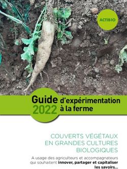 Guide d'exp&eacute;rimentation &agrave; la ferme - Bio de Provence