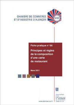 Principes et règles de la composition d'une carte de restaurant - Fiche pratique n 66