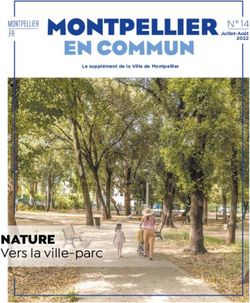 NATURE Vers la ville-parc - N 14 - Montpellier.fr