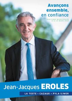 Jean-Jacques EROLES - Avançons ensemble, en confiance - LA TESTE CAZAUX PYLA S/MER - TVBA