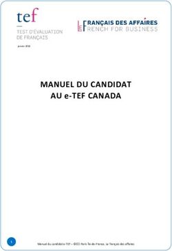 MANUEL DU CANDIDAT AU e-TEF CANADA - Le français des affaires