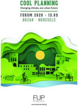 FORUM 2020 13.05 BOZAR BRUSSELS - www.urbanistes.be/fup