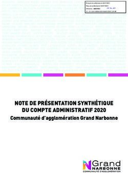 Note De Pr Sentation Synth Tique Du Compte Administratif Communaut D Agglom Ration Grand