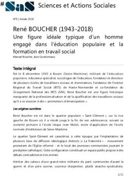 Sciences et Actions Sociales