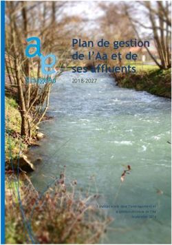 Plan de gestion de l'Aa et de ses affluents 2018-2027 - SmageAa