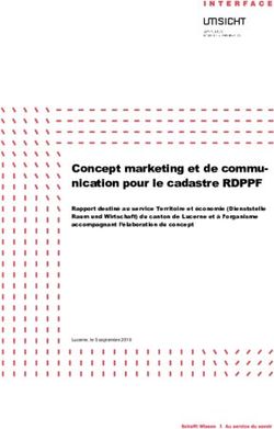 Concept marketing et de commu-nication pour le cadastre RDPPF