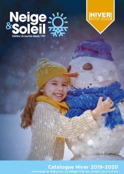 HIVER 2019-2020 - Catalogue Hiver 2019-2020 - Neige et Soleil