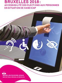 BRUXELLES 2018 : ACCESSIBILITÉ DES ÉLECTIONS AUX PERSONNES EN SITUATION DE HANDICAP