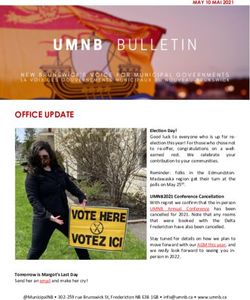 OFFICE UPDATE - Union of Municipalities of New Brunswick ...