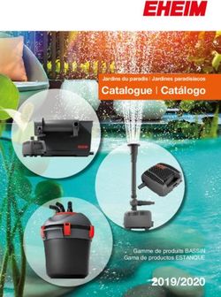 Catalogue l Cat&aacute;logo Jardins du paradis l Jardines paradis&iacute;acos - Gamme de produits BASSIN Gama de productos ESTANQUE - eheim-teich.de