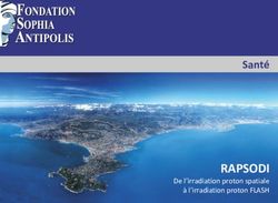 RAPSODI De l'irradiation proton spatiale à l'irradiation proton FLASH - Santé - Sophia-Antipolis