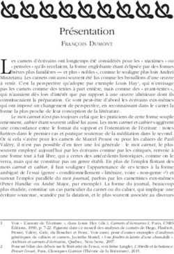 Pr&eacute;sentation Fran&ccedil;ois Dumont - Revue &Eacute;tudes litt&eacute;raires