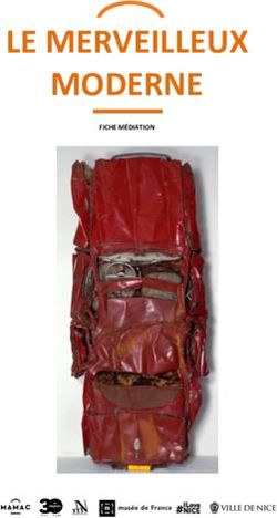 LE MERVEILLEUX MODERNE - Mamac