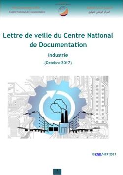 Lettre de veille du Centre National de Documentation - Industrie - CND/HCP 2017