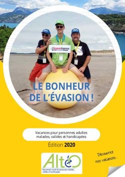 LE BONHEUR DE L'ÉVASION ! - Édition 2020 Altéo