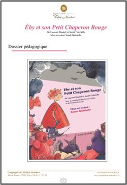 Éby et son Petit Chaperon Rouge - Dossier pédagogique